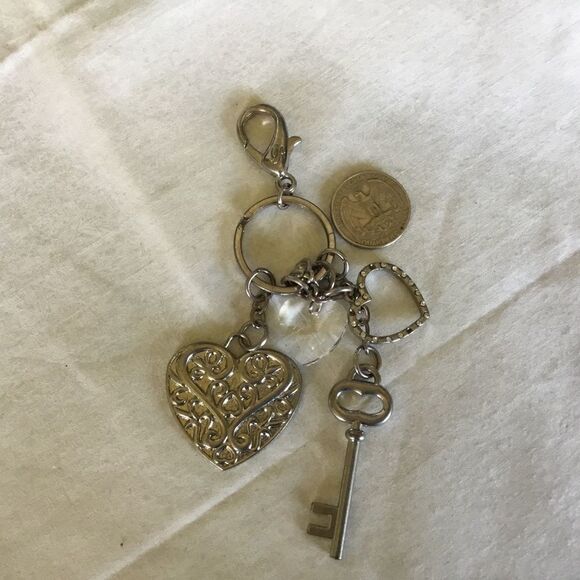 $8 ea or 3/$15 Silvertone Key Ring - Picture 1 of 5